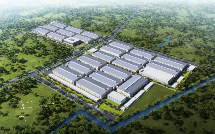 越南巨星四期钢结构安装进入高峰期